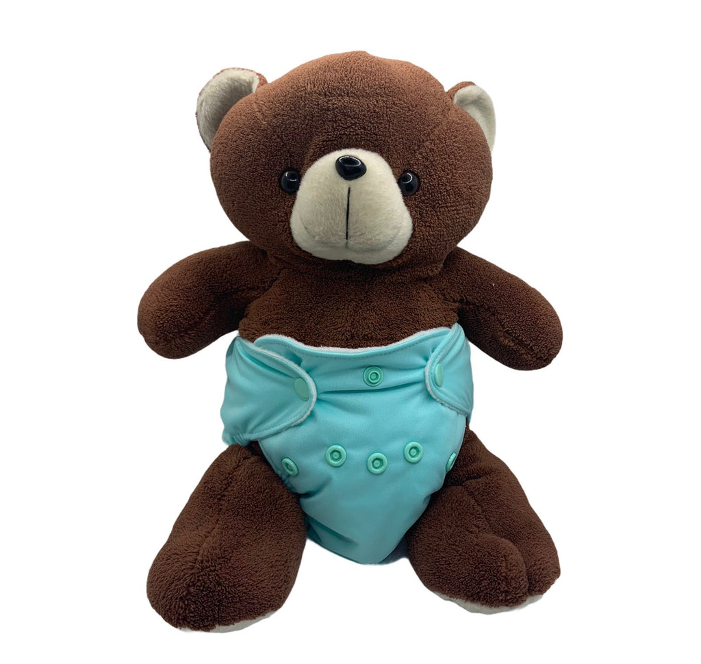 Light Blue Newborn Cloth Diaper – Baby Leaf Specialist