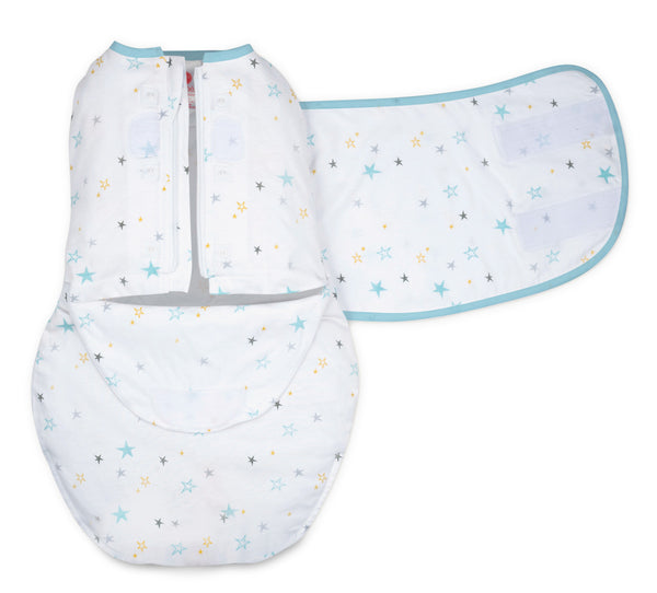 EMBE CLASSIC 2-Way Swaddle (Stars) – Baby Leaf Specialist