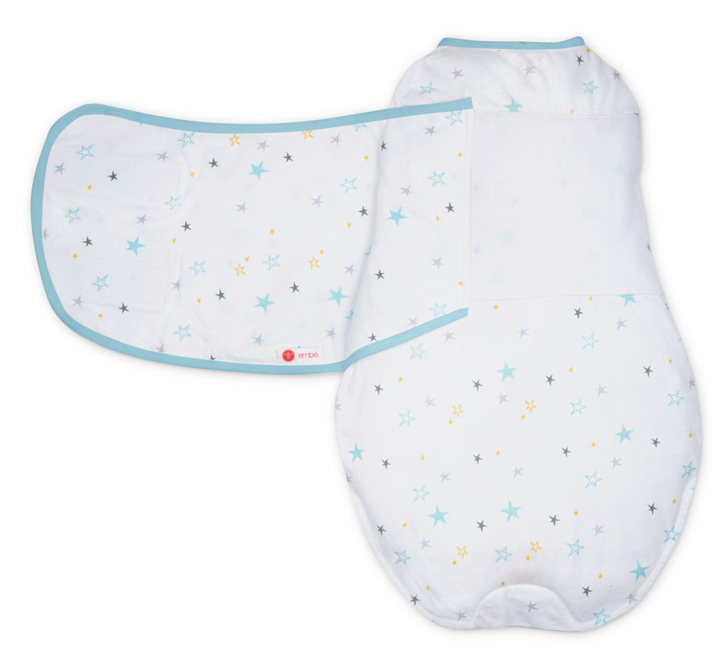 EMBE CLASSIC 2-Way Swaddle (Stars) – Baby Leaf Specialist