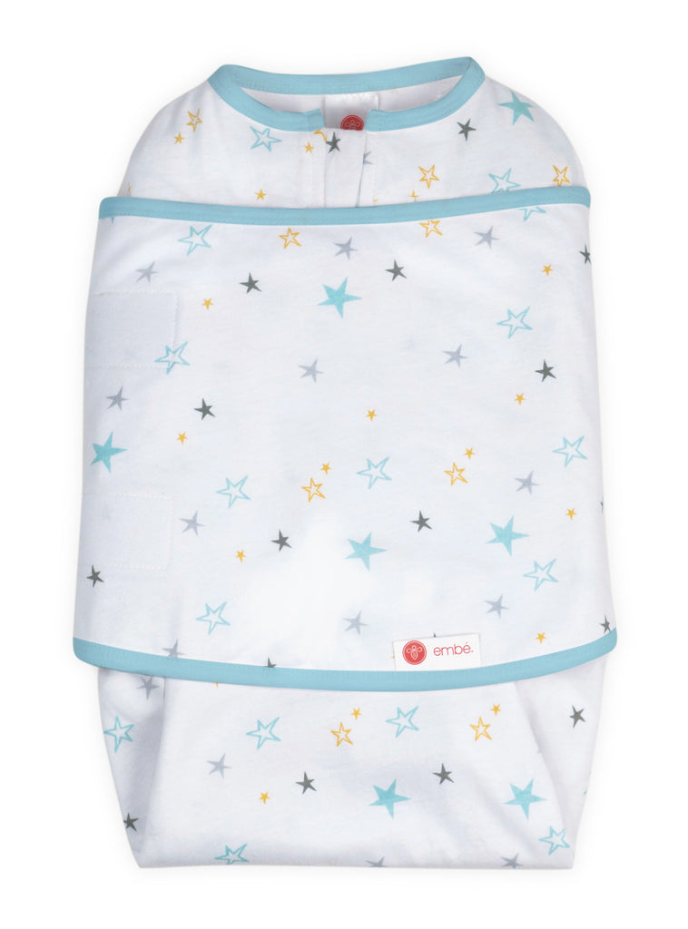 EMBE CLASSIC 2-Way Swaddle (Stars) – Baby Leaf Specialist